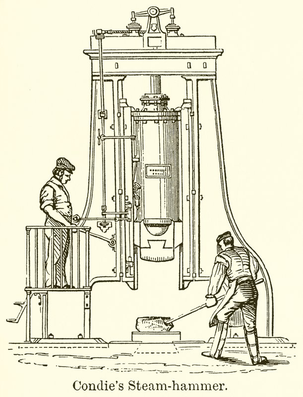 Condies Steam-Hammer alkotó: English School