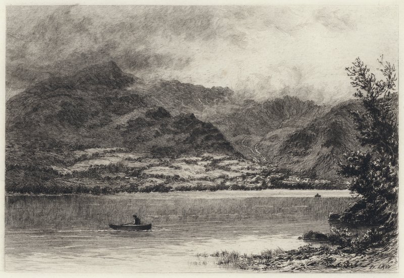 Coniston (rézkarc) alkotó: English School