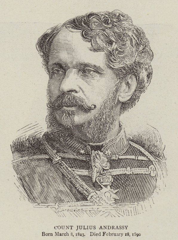 Andrássy Julius gróf (metszet) alkotó: English School