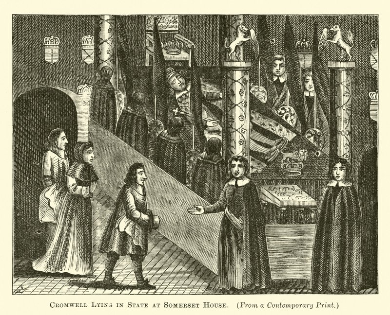Cromwell államban fekszik a Somerset House-ban alkotó: English School