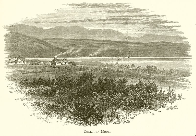 Culloden Moor alkotó: English School
