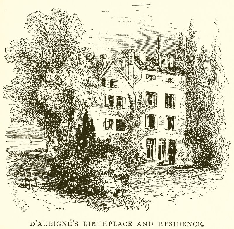 DAubignes szülőhelye és lakóhelye alkotó: English School