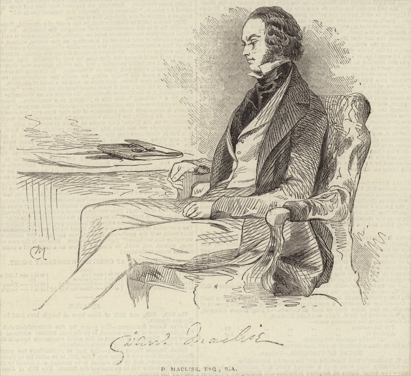 Daniel Maclise alkotó: English School