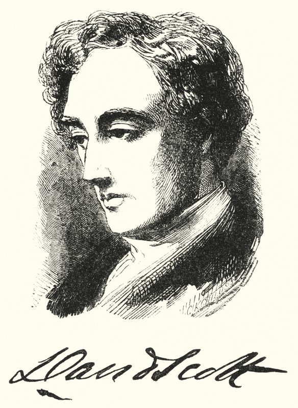 David Scott, RSA (metszet) alkotó: English School