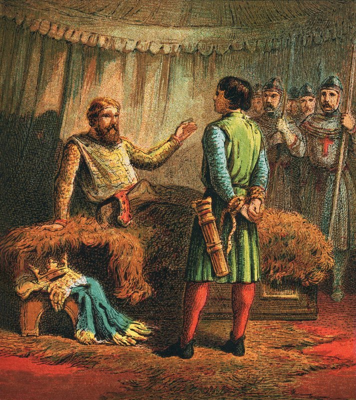 Első Richárd halála alkotó: English School