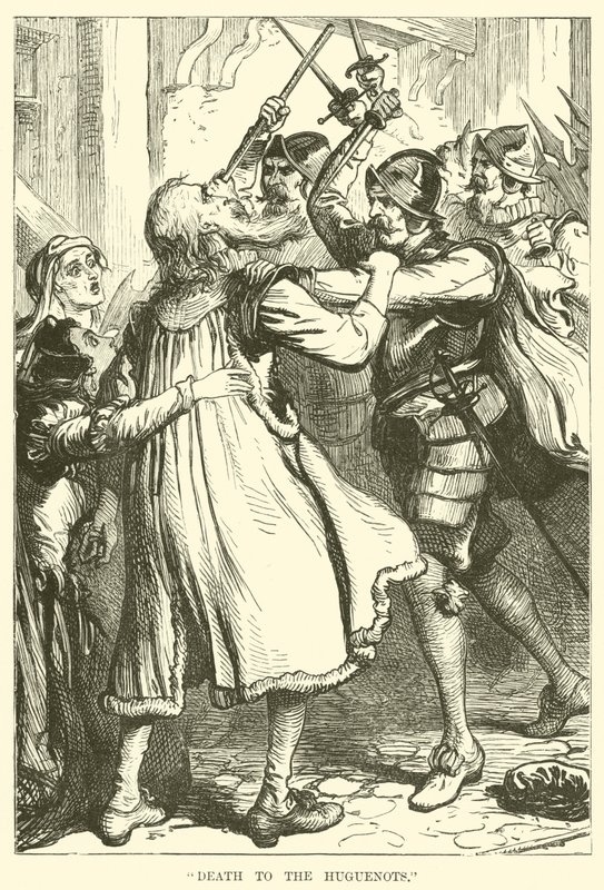 "Halál a hugenottákra" alkotó: English School