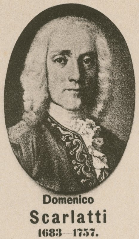 Domenico Scarlatti (mélynyomás) alkotó: English School