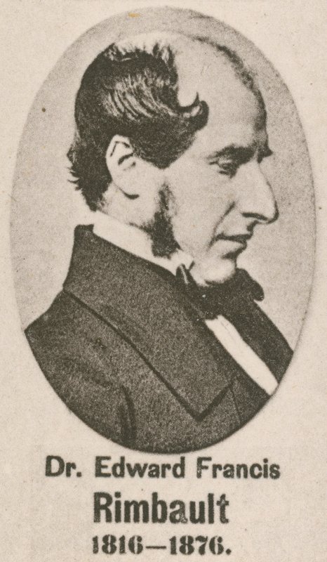 Dr. Edward Francis Rimbault (mélynyomás) alkotó: English School