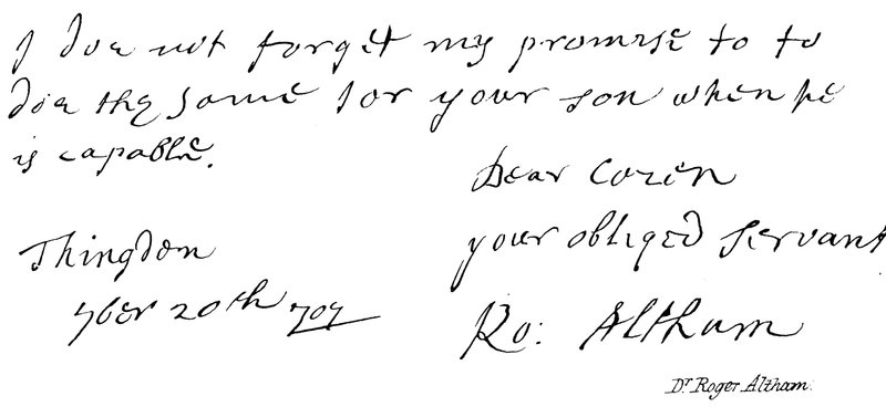 Dr. Roger Altham alkotó: English School