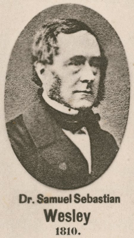 Dr. Samuel Sebastian Wesley (mélynyomás) alkotó: English School