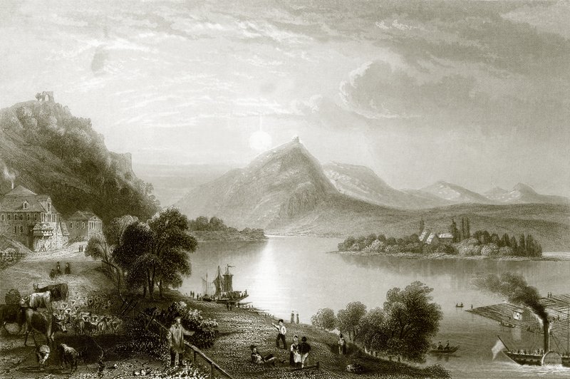 Drachenfels alkotó: English School