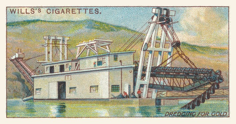Kotrás aranyért (chromolitho) alkotó: English School