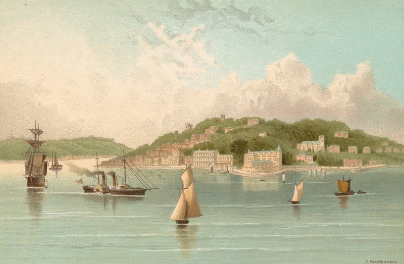 East és West Cowes – Wight-sziget alkotó: English School