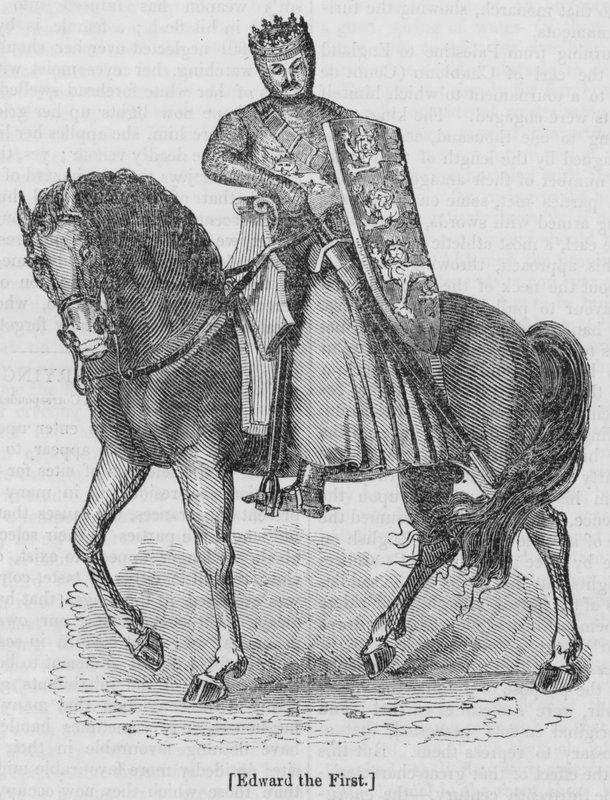 Első Edward (metszet) alkotó: English School