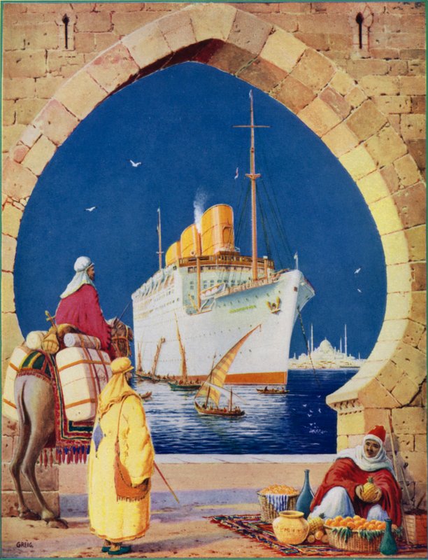 Egyiptom (színes litó) alkotó: English School