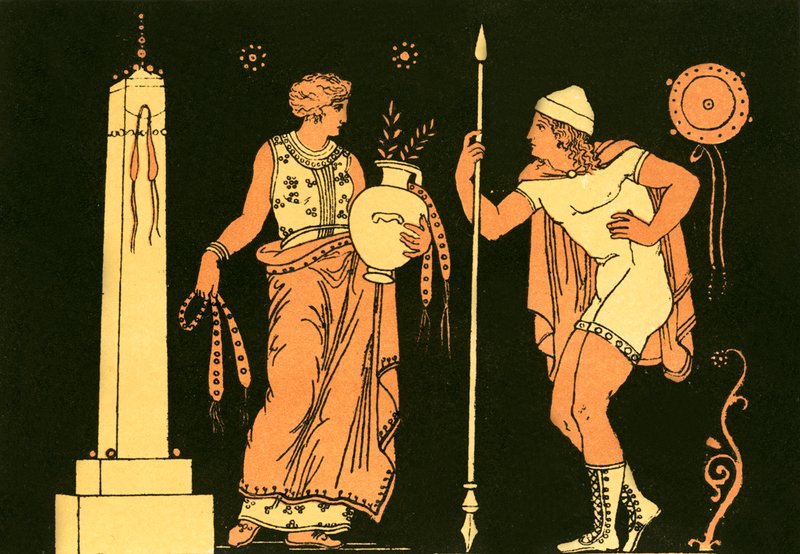 Electra és Orestes alkotó: English School