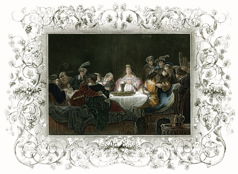 Eszter lakomája alkotó: English School