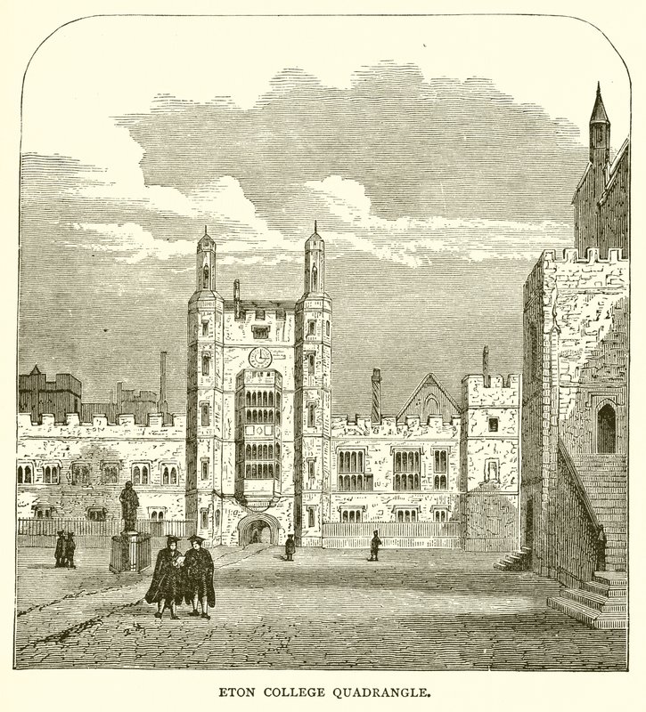 Eton College Quadrangle alkotó: English School