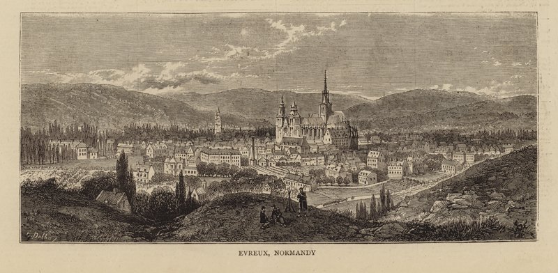 Evreux, Normandia alkotó: English School