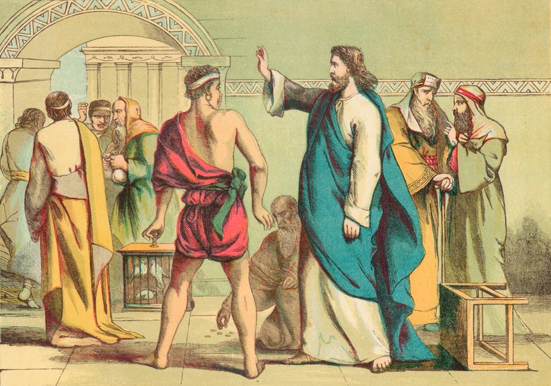 Kiűzetés a Templomból alkotó: English School
