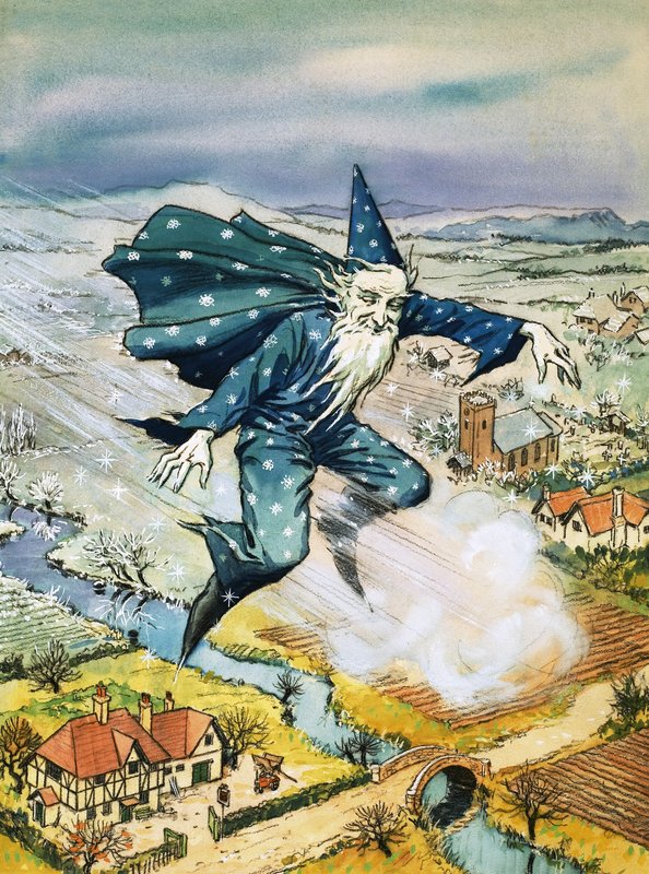Repülő varázsló alkotó: English School