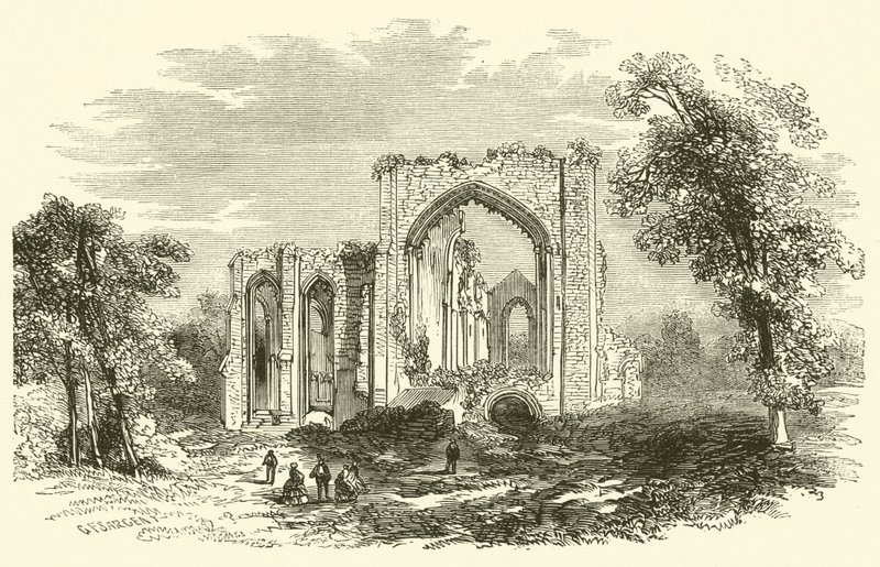 Furness Abbey (metszet) alkotó: English School