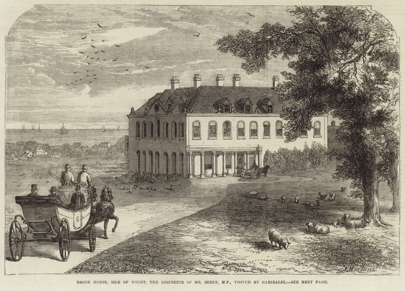 Garibaldi Angliában alkotó: English School
