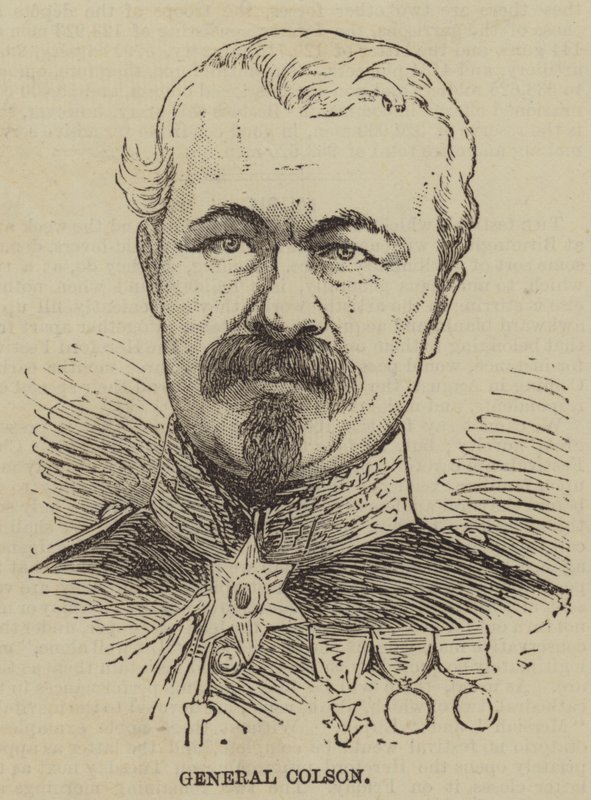 Colson tábornok (metszet) alkotó: English School