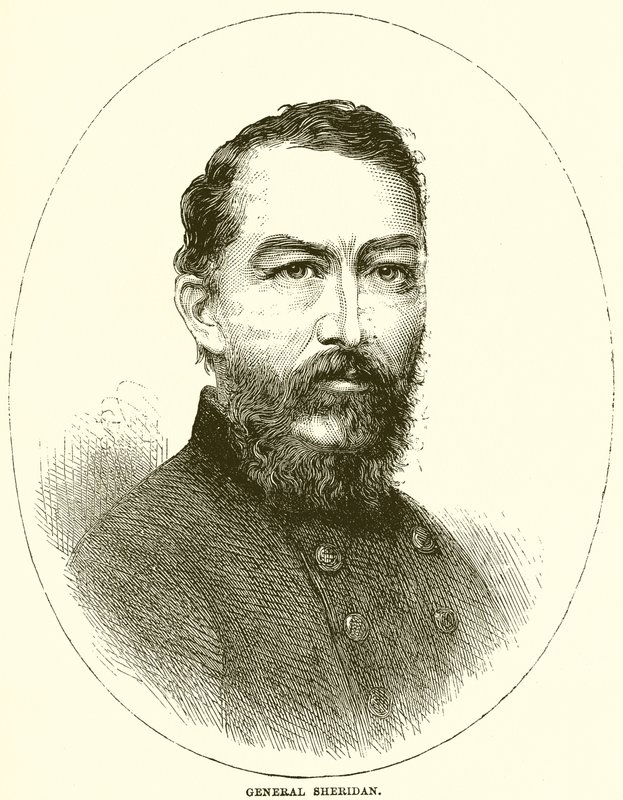 Sheridan tábornok alkotó: English School