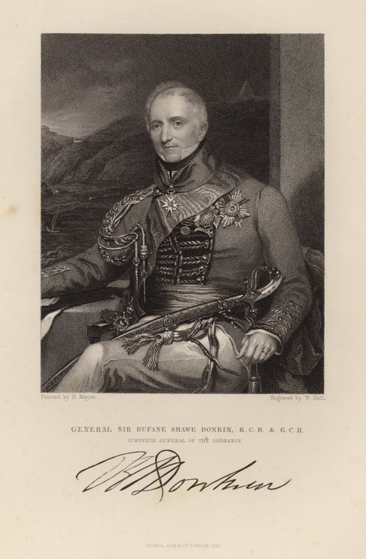 Sir Rufane Shawe Donkin tábornok alkotó: English School