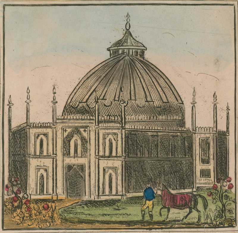 A Brighton Dome általános képe alkotó: English School