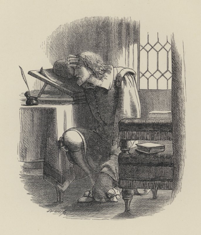 George Herbert verse, a Gyász (metszet) alkotó: English School