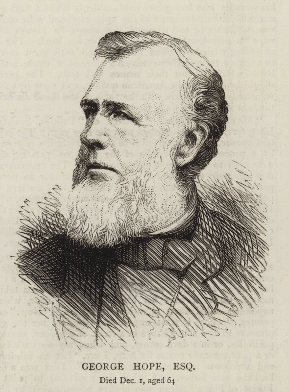 George Hope, Esquire (metszet) alkotó: English School