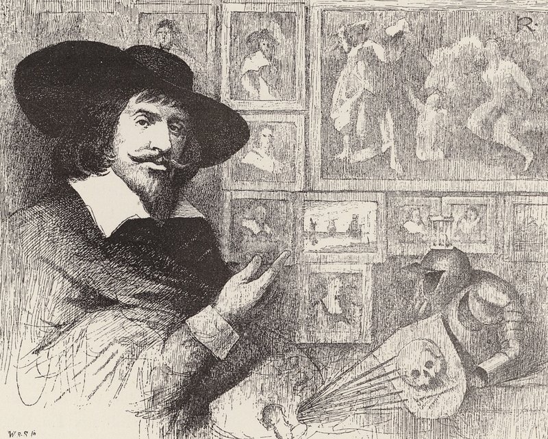 George Jamesone (litográfia) alkotó: English School