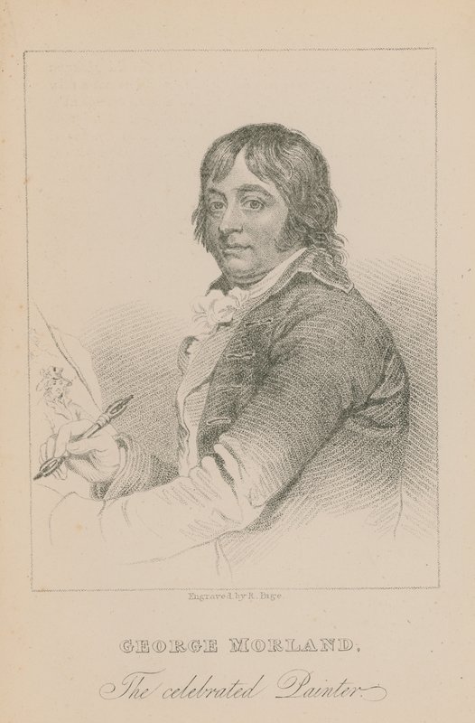 George Morland, az ünnepelt festő alkotó: English School