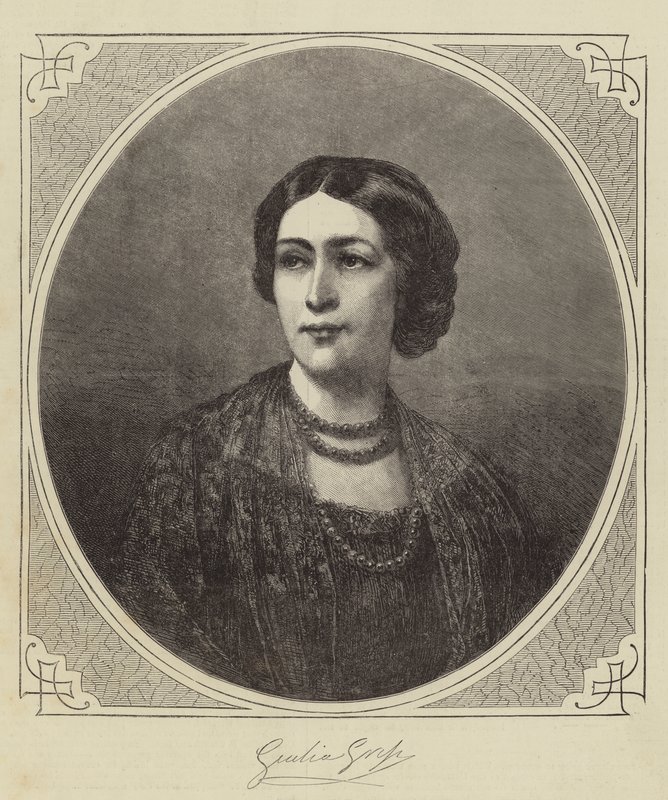 Giulia Grisi (metszet) alkotó: English School