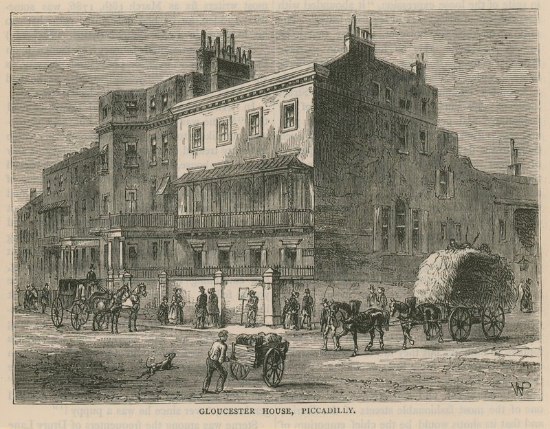 Gloucester House, Piccadilly, London alkotó: English School