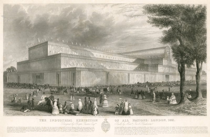 Nagy kiállítás, 1851 alkotó: English School