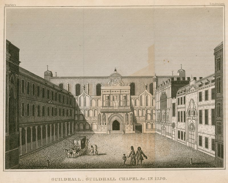 Guildhall kápolna, London alkotó: English School