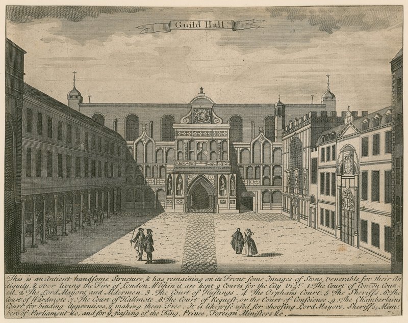 Guildhall, London alkotó: English School