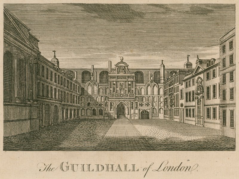 Guildhall, London alkotó: English School