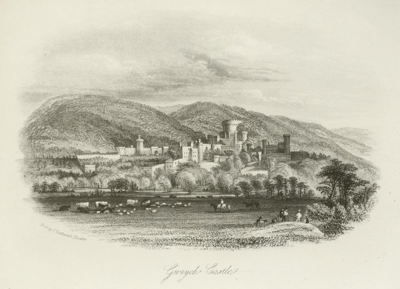 Castle Hedge, Abergele, Észak-Wales alkotó: English School