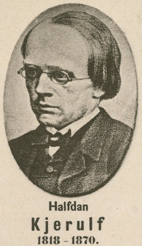 Halfdan Kjerulf (metszet) alkotó: English School