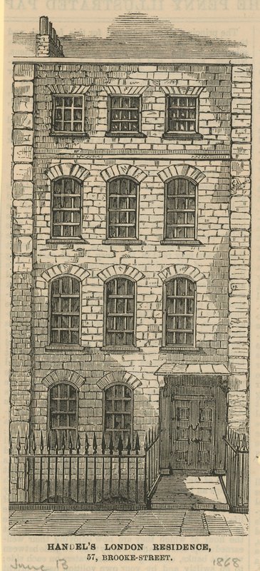 Handels London Residence, Brooke Street 57 alkotó: English School