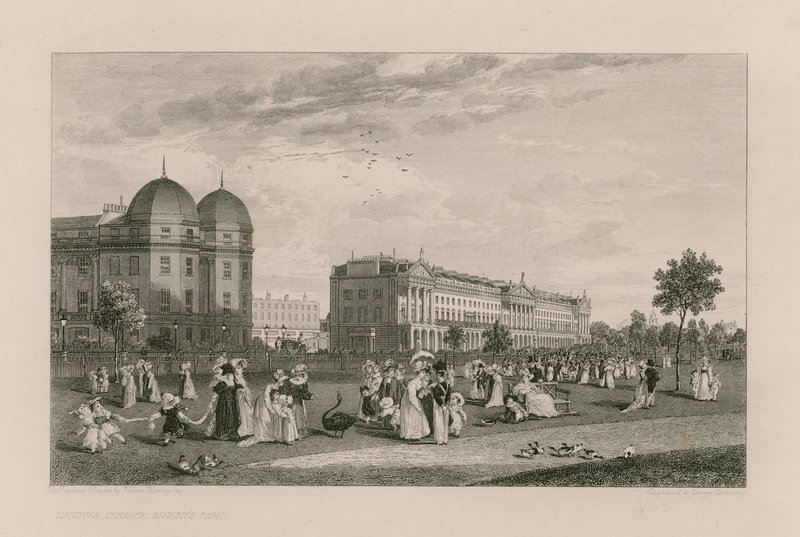 Hannover Terrace, Regents Park, London alkotó: English School