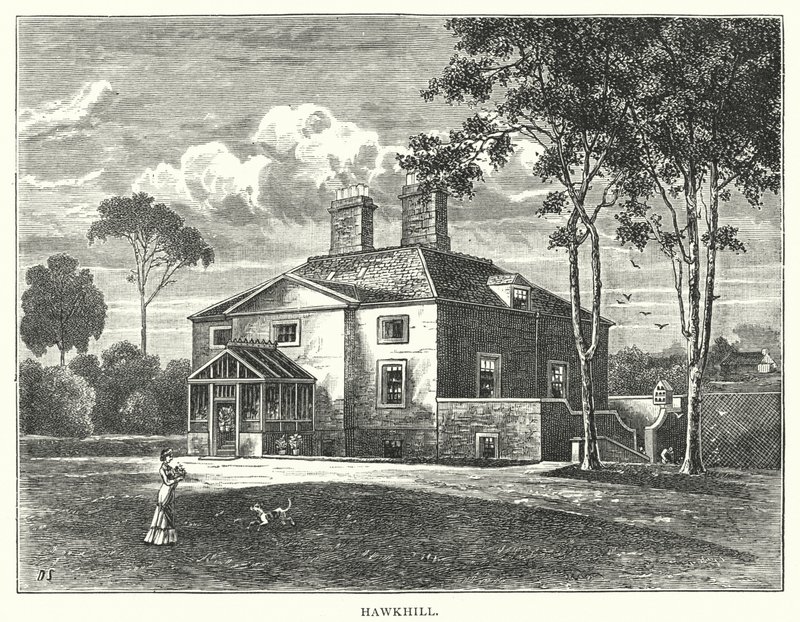 Hawkhill (metszet) alkotó: English School