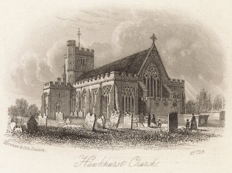 Hawkhurst templom alkotó: English School