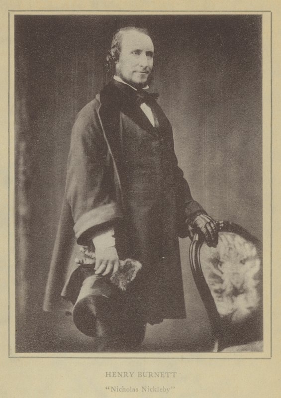 Henry Burnett, Nicholas Nickleby (litho) alkotó: English School