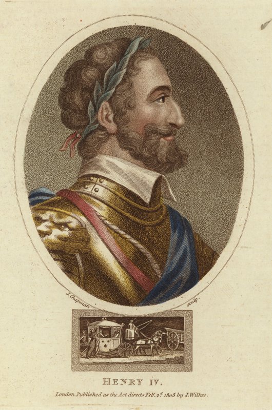 Henrik IV alkotó: English School