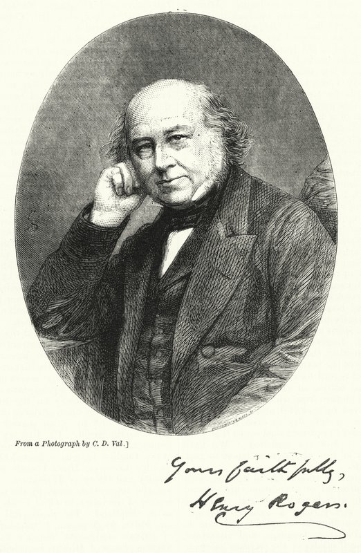 Henry Rogers (metszet) alkotó: English School